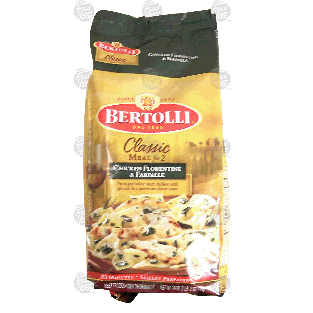 Bertolli Meal for 2 chicken florentine & farfalle; pasta and whit24-oz