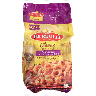 Bertolli Meal for 2 three cheese tortellini w/ bacon in a creamy 24-oz