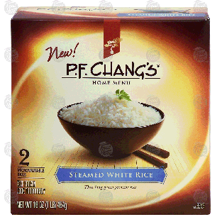 P.F. Chang's Home Menu steamed white rice, thai long grain jasmin16-oz