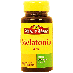 Nature Made  melatonin 3-mg dietary supplement tablets  120ct