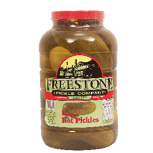 Freestone  the original pickle keg hot pickles 128oz