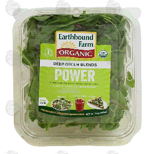 Earthbound Farm Power deep green blends, organic 5oz