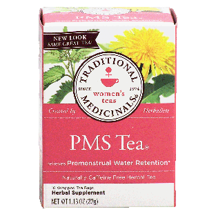Traditional Medicinals PMS tea herbal tea relieves premenstrual 1.13oz