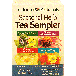 Traditional Medicinals Seasonal Herb Tea Sampler gypsy cold care0.96oz