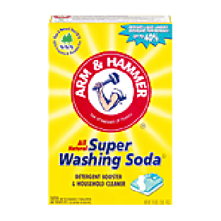 Arm & Hammer Detergent Booster & Household Cleaner Super Washing S55oz