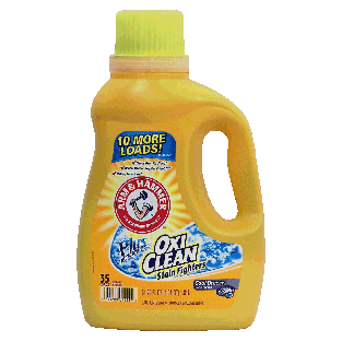 Arm & Hammer  liquid detergent with oxi clean stain fighters61.25fl oz