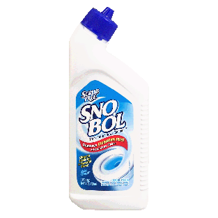 Scrub Free Sno Bol thick toilet bowl cleaner, apline clean scen 24fl oz