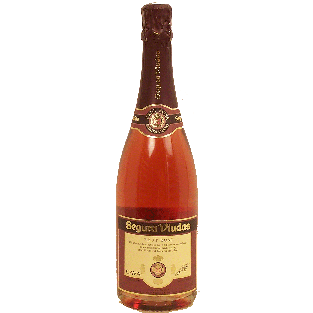 Segura Viudas Cava brut rose sparkling wine of Spain, 11.5% alc. 750ml