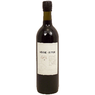 Leese-Fitch  cabernet sauvignon of California, 13.5% alc. by vol.750ml