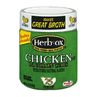 Herb-Ox Bouillon Cubes Chicken Bouillon 25 Ct 3.33oz
