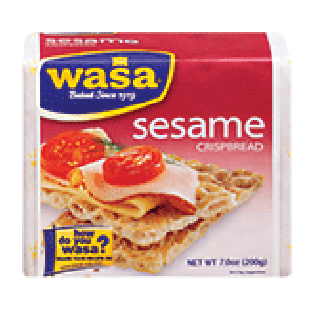 Wasa  sesame crisp bread 7oz