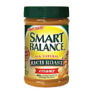 Smart Balance  rich roast, creamy real peanut butter 16oz