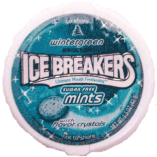 Ice Breakers  sugar free ultimate mouth freshening wintergreen br1.5oz