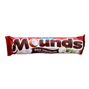 Peter Paul Mounds dark chocolate coconut candy bar 1.75oz