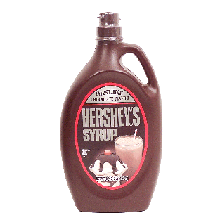 Hershey's  chocolate syrup family size 48oz