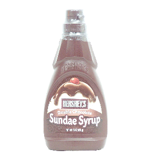 Hershey's Sundae Syrup double chocolate sundae syrup 15oz