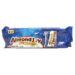 Peter Paul Almond Joy milk chocolate coconut & almond snack size 3.6oz