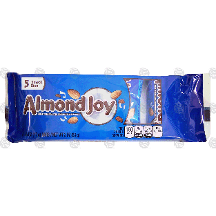 Peter Paul Almond Joy milk chocolate, coconut & almond mini candy b 3oz