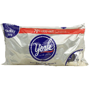 York  dark chocolate covered peppermint patties, family bag  19.75oz