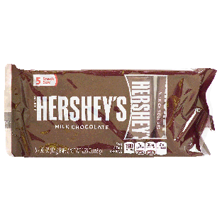 Hershey's  milk chocolate snack size candy bars, 5-count  2.25oz