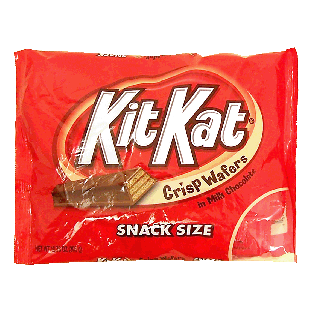 Kit Kat  milk chocolate covered crisp wafers, snack size 10.78oz
