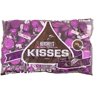 Hershey's Kisses special dark mildly sweet chocolate pieces  12oz