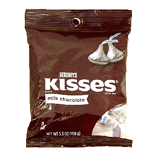 Hershey's  milk chocolate kisses candies  5.3oz
