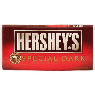 Hershey's Special Dark mildly sweet chocolate candy bar  4.25oz