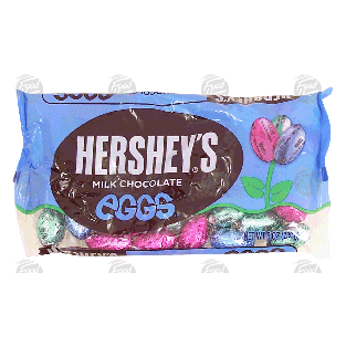 Hershey's Eggs milk chocolate, foil wrapped 8-oz