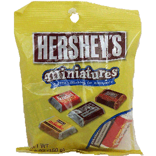 Hershey's miniatures assorted mini chocolate bars  5.3oz