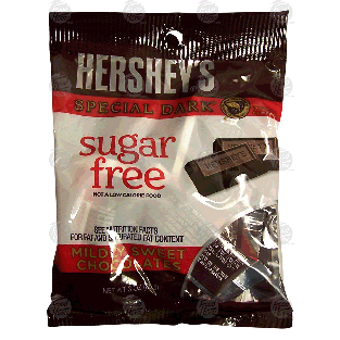 Hershey's Special Dark sugar free dark chocolate candy  3oz