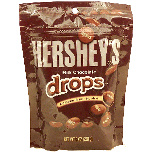 Hershey's drops milk chocolate in a candy shell  8oz