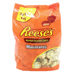 Reese's Miniatures milk chocolate covered peanut butter cups  40oz
