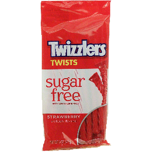Twizzlers  sugar free strawberry twists  5oz