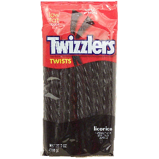 Twizzlers  black licorice twists  7oz