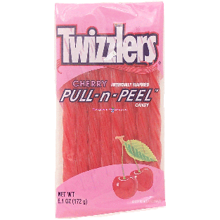 Twizzlers  cherry pull-n-peel candy  6.1oz