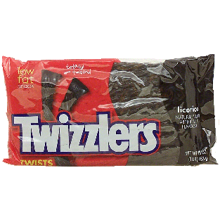 Twizzlers Twists black licorice  16oz