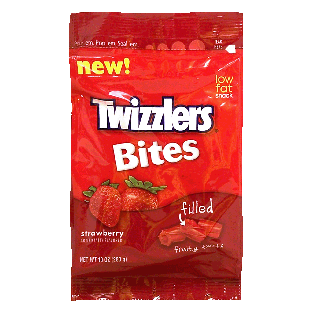 Twizzlers Bites strawberry filled fruity twists  10oz