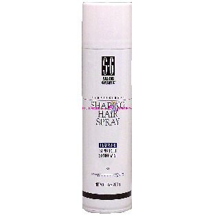 Salon Grafix  shaping hair spray, unscented, super hold 10oz