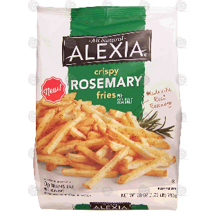 Alexia  crispy rosemary fries with sea salt 28-oz