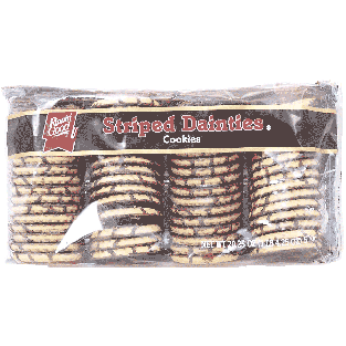 Rippin Good  striped dainties cookies 20.25oz