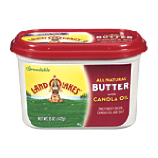 Land O Lakes(R) Butter W/canola Oil Sweet Cream w/Canola Oil 15oz
