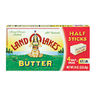 Land O Lakes(R) Butter Sweet Cream Salted Half Sticks 4 Ct 8oz