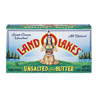 Land O Lakes(R) Butter Unsalted Sweet 4 Ct 1lb
