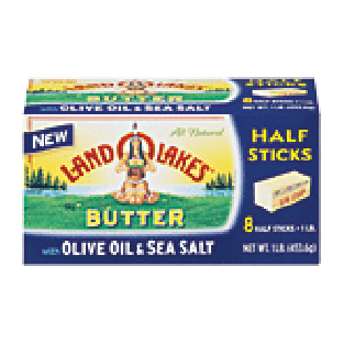 Land O Lakes(R)  butter with olive oil & sea salt, sweet cream, 8 h1lb