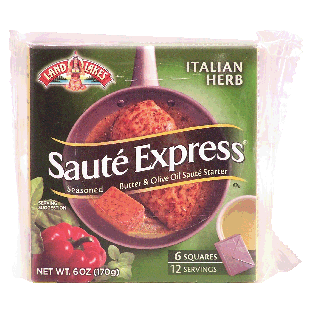 Land O Lakes(R) Saute Express seasoned butter & olive oil saute sta6oz