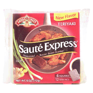 Land O Lakes(R) Saute Express saesoned butter sauce starter, teriya6oz