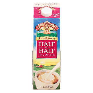 Land O Lakes(R)  rich & creamy half and half, ultra-pasteurized 1qt