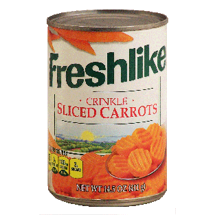 Freshlike Carrots Crinkle Sliced 14.5oz
