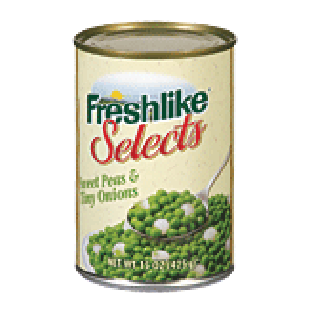 Freshlike Selects Peas Sweet & Onions Tiny 15oz